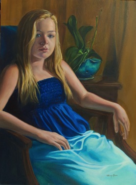 Madeline Cecile
oil on canvas
24” x 18”